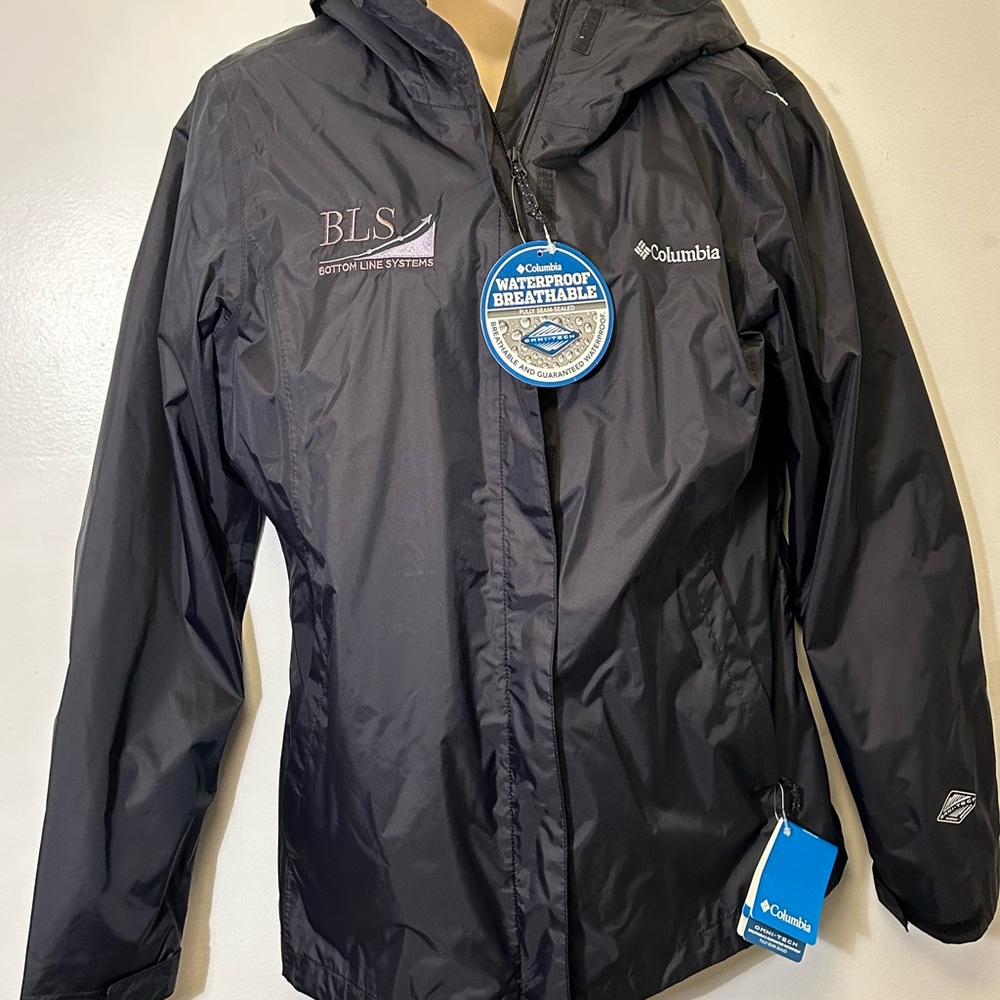New women's waterproof jacket.BLS Columbia brand. Size L. $45.